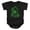 Slytherin, variant on Harry Potter Ravenclaw R Logo Unisex Infant Snap Suit for Baby (6 Months) Black