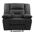 thumbnail image 1 of Sillón Reclinable Mecedora TRINITY Bumers 1 Plaza Negro, 1 of 8