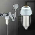 thumbnail image 1 of HOARBOEG Water Heater Bath Water Purifier Filter Washing Machine Front Filter Bottle Descaling Descaling Water Purifier Water Filter Small Tool Clearance Gray, 1 of 9