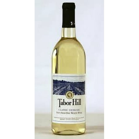 Tabor Hill Classic Demi Sec Michigan White Wine, 750 ml Bottle, 12% ABV
