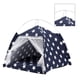 thumbnail image 2 of Tienda cálida para dormir para mascotas, tienda interior extraíble de lino y algodón para gatos, perros, mascotas pequeñas y medianas, 2 of 8
