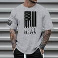 thumbnail image 2 of Big and Tall Shirts for Men Male Summer Shirt Digital Printing Men's Casual Short Sleeve Men's Casual T Shirt Shirts for Tall Men Medium T Workout Mens Light Big And 4XL, 2 of 4