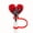 Love Tree, variant on 1pc, Decorative Straw Caps, Reusable Straw Toppers, Cute Valentine's Day Silicone Straw Sleeve Caps, Dustproof Straw Covers, Valentine's Day Gift