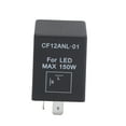 thumbnail image 2 of FLAMEEN A Mené le Clignotant, 150w A Mené le Relais de Flash, le Relais de Flash de 2 Broches A Mené Normalement le Module Clignotant Anti-Poussière Ouvert pour l'Électronique Automobile, 2 of 8