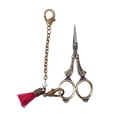 thumbnail image 1 of Tnarru Embroidery Scissors Fabric Sewing Cutting Shears Sharp Portable Art Work Retro Design Manual Tailor Scissors Sewing Accessory A, 1 of 8
