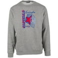 thumbnail image 2 of Men's Levelwear Heather Gray Washington Capitals Retro Zane Netminder Sweatshirt, 2 of 3
