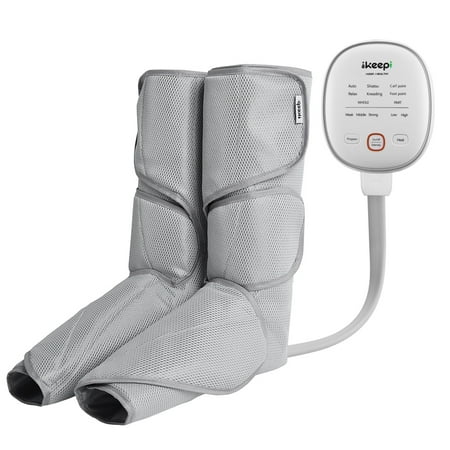 massage leg compression massager modes circulation intensities calf wraps foot air