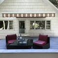 thumbnail image 3 of Awntech 16 Ft Key West Manual Heavy Duty Patio Retractable Awning with Cassette (192in x 9.38in x 120in), Brown/Tan/Terracotta Multi, 3 of 6