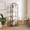 Black + Retro, variant on COZONY 5-Tier Bookshelf, 71" Tall Metal Bookcase w/Adjustable Shelves, Arched Design, Modern Display Shelf for Living Room/Bedroom, Black+Retro