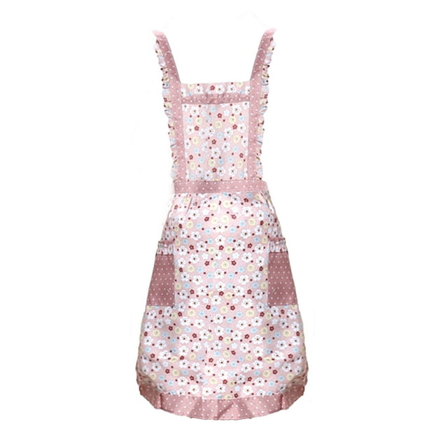 Btomtd Tablier de Cuisine avec Sangles Réglables Tablier de Chef Doux avec 2 Poches pour Hommes et Femmes, Kaki