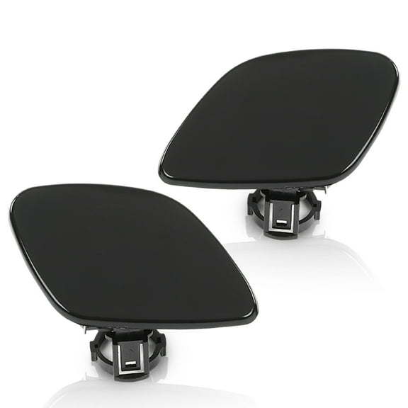 Headlamp Washer Nozzle Cover Headlight Cleaning Cap 2Pcs Fit for 2004-2009 Lexus RX330 RX350