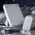 thumbnail image 2 of Cargador USB C de 33 W, adaptador de cargador rápido plegable ultrafino PD PPS compatible con iPhone, 2 of 7