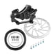 thumbnail image 4 of Kit de freno de disco para bicicleta, sistema de freno de disco para bicicleta, componente de repuesto mecánico Trasero160, 4 of 9