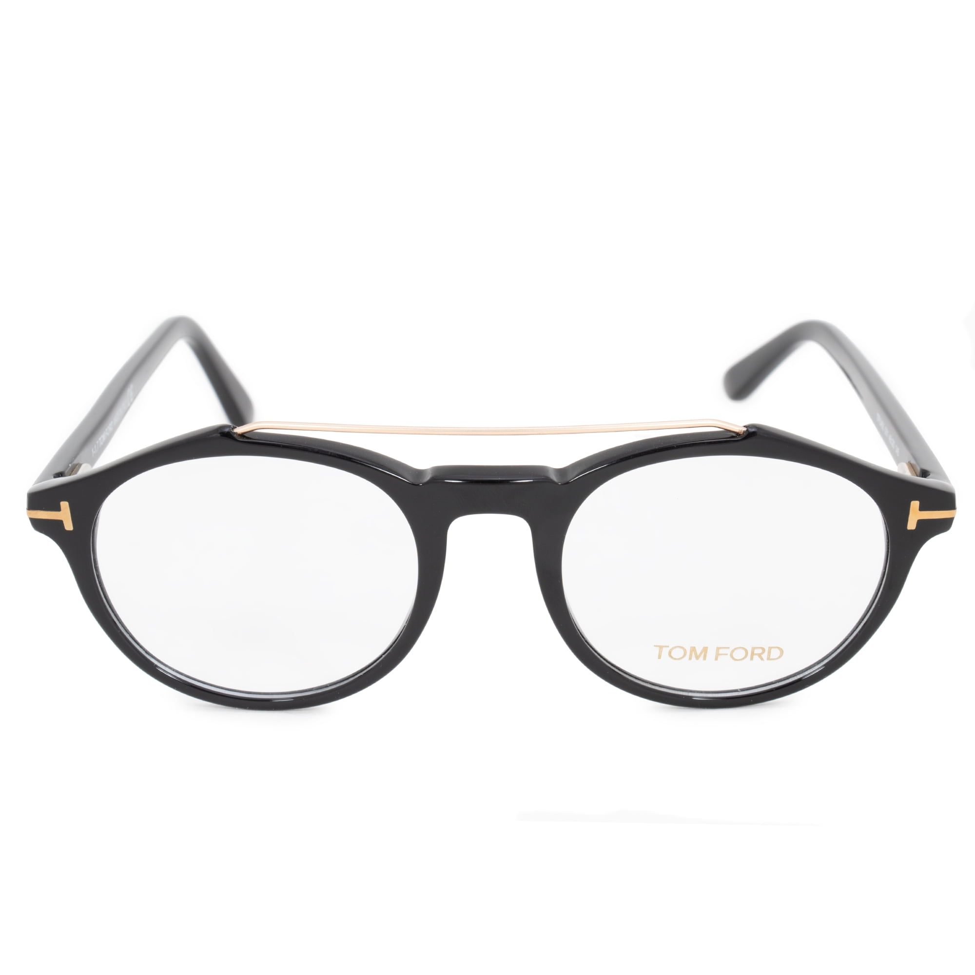 Tom Ford Round Eyeglass Frames FT5455 001 48 - Walmart.com