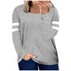thumbnail image 1 of Tops para mujer Camisas Blusas Elegantes Camisas casuales de manga larga Moda Ocio Cómoda Blusa de cuello redondo que combina con todo Odeerbi ODB-5, 1 of 8