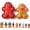 #A, variant on Christmas Mini Pie Mold Collection, Reusable Embossed Molds for Holiday Baking, Includes Santa, Tree, Snowman & Reindeer Shapes