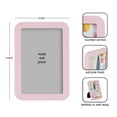 thumbnail image 6 of DesignOvation 4x6 Rounded Basic Pink Decorative Tabletop Picture Frame, 6 of 11