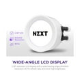 thumbnail image 5 of NZXT Kraken Elite RGB 280mm - RL-KR28E-W1 - RGB AIO CPU Liquid Cooler - Customizable LCD Display - 2 x F140RGB Core Fans Radiator Fans White LGA 1851 / 1700 / AM5 Compatible, 5 of 8
