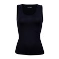 thumbnail image 1 of Top George para Mujer, Negro Tirante Ancho Talla EG, 1 of 4