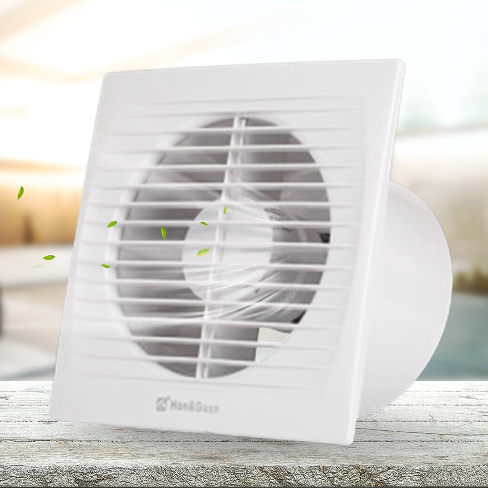 6'' Extractor Exhaust Fan Ventilation Blower Kitchen Bathroom Window Wall Mount White for Workshops
