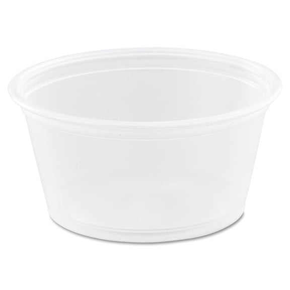 Dart Conex Complements Portion/Medicine Cups, 2 oz, Clear, 125/Bag, 20 Bags/Carton
