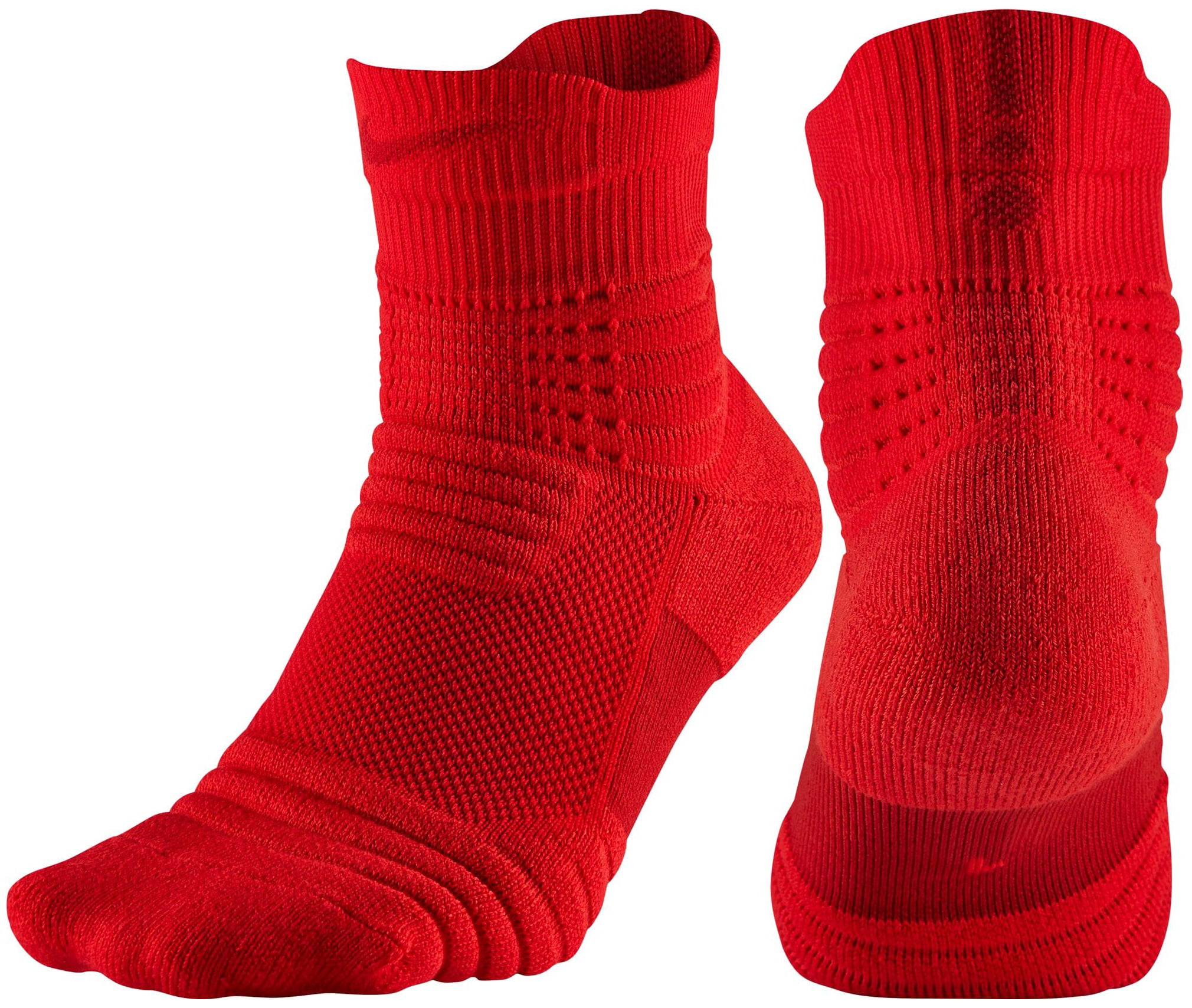 Nike Elite Versatility High Quarter Basketball Socks (Univ Red/Univ Red nike elite socks white red black