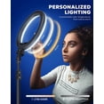 thumbnail image 2 of Kaiess 10.2 Selfie Ring Light with 65 Adjustable Tripod Stand & Phone Holder for Live Stream/Makeup, Upgraded Dimmable LED Ringlight for Tiktok/YouTube/Zoom Meeting/Photography, 2 of 5