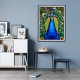 thumbnail image 7 of Diamond Art Kit for Adults, Peacock Vibrant Feathers Artistry Diamond Painting for Adults Beginners, DIY Diamond Art Painting Kits, 5D Diamond Painting Crafts for Home Decor 12x16 Frameless, 7 of 7
