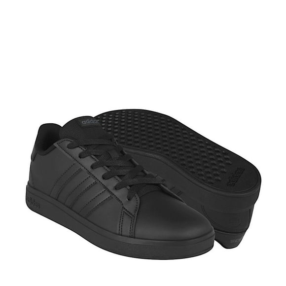 TENIS JOVEN ADIDAS GRAND COURT FZ6159 SIMIPIEL NEGRO Adidas  FZ6159