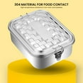 thumbnail image 3 of PENGXIANG Stainless Steel Lunch Box With Handle Or Buckle Heat Preservation Durable Lunch Box For Going Out Fitness Cooking Tool, 3 of 6