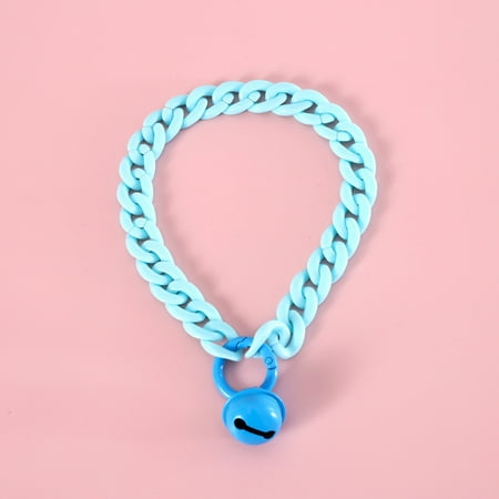 

ruhuadgb Beautiful Dog Necklace Bell Pendant Cat Supplies Colored