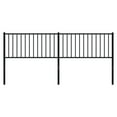 thumbnail image 3 of vidaXL Tête de Lit en Métal Décorative Construction en Acier pour Chambre, 3 of 6