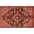 thumbnail image 1 of Ahgly Company Machine Washable Indoor Rectangle Traditional Tomato Red Area Rugs, 8' x 12', 1 of 7