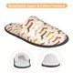 thumbnail image 3 of Balery Dachshund Pantuflas de Casa de Felpa Silenciosas con Diseño Estampado, Zapatillas Cómodas Antideslizantes de Algodón para Interior-Large, 3 of 8