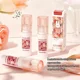 thumbnail image 2 of Heallor-brillo de labios mate, 1 piezas, resistente al agua, fácil de llevar, terciopelo, rosa, rojo, marrón, barro, labios líquidos de duración desnuda, maquillaje cosmético 10 C, 2 of 5