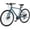 Peacock Green, variant on MOPHOTO Hybrid Bike for Adults,Lightweight Aluminum Frame,702C City Commuter Bicycle,Urban Fitness Bike,Dual Disc Brakes,Upright Flat Handlebar,LED Headlight & Reflectors for Men Women
