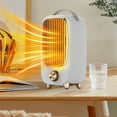 thumbnail image 4 of Azrian Energy-Saving Mini Heater for Small Spaces - Small Office Energy-saving Desktop Small Heater Mini Heater Silent Bathroom Portable Electric Space Heater, 4 of 5