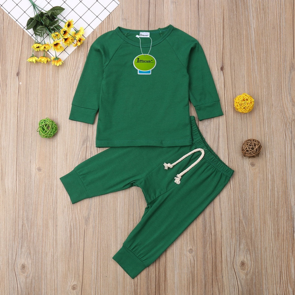 Infant Baby Boy Girl Pajamas Pjs Set Sleepwear Nightwear Clothes Outfit ...