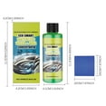 YruYptpaln Water Car Wash Cleaning Kit 100ML Car Wash Liquid Cleaning
