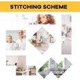 thumbnail image 2 of 3D Acrylic Mirror Sheets Wall Stickers Decals, 4 Pcs 12X10in Frameless Mirror Full Body Mirror Set, Length Gym Mirror Peel and Stick Mirrors for Wall Bathroom, Bedroom, Square, Door Tiles, 2 of 5