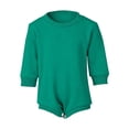 thumbnail image 2 of Coerni New Born Baby Cotton Romper Cute Long Sleeve Button Onesie Boys Girls Solid Soft Outfit Long Sleeve Crewneck Bodysuit, 2 of 9