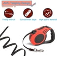 thumbnail image 4 of Cuerda para caminar para perros pequeños y medianos, cuerda de tracción automática retráctil reflectante, correa para perros, cuerda telescópica para caminar, adecuada para perros pequeños y medianos, 4 of 5