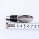 thumbnail image 3 of Aireador de vino oxigenante de acero inoxidable, 2 unidades, embudo vertedor, tapón para botella de licor, decantador con boquilla, 3 of 7