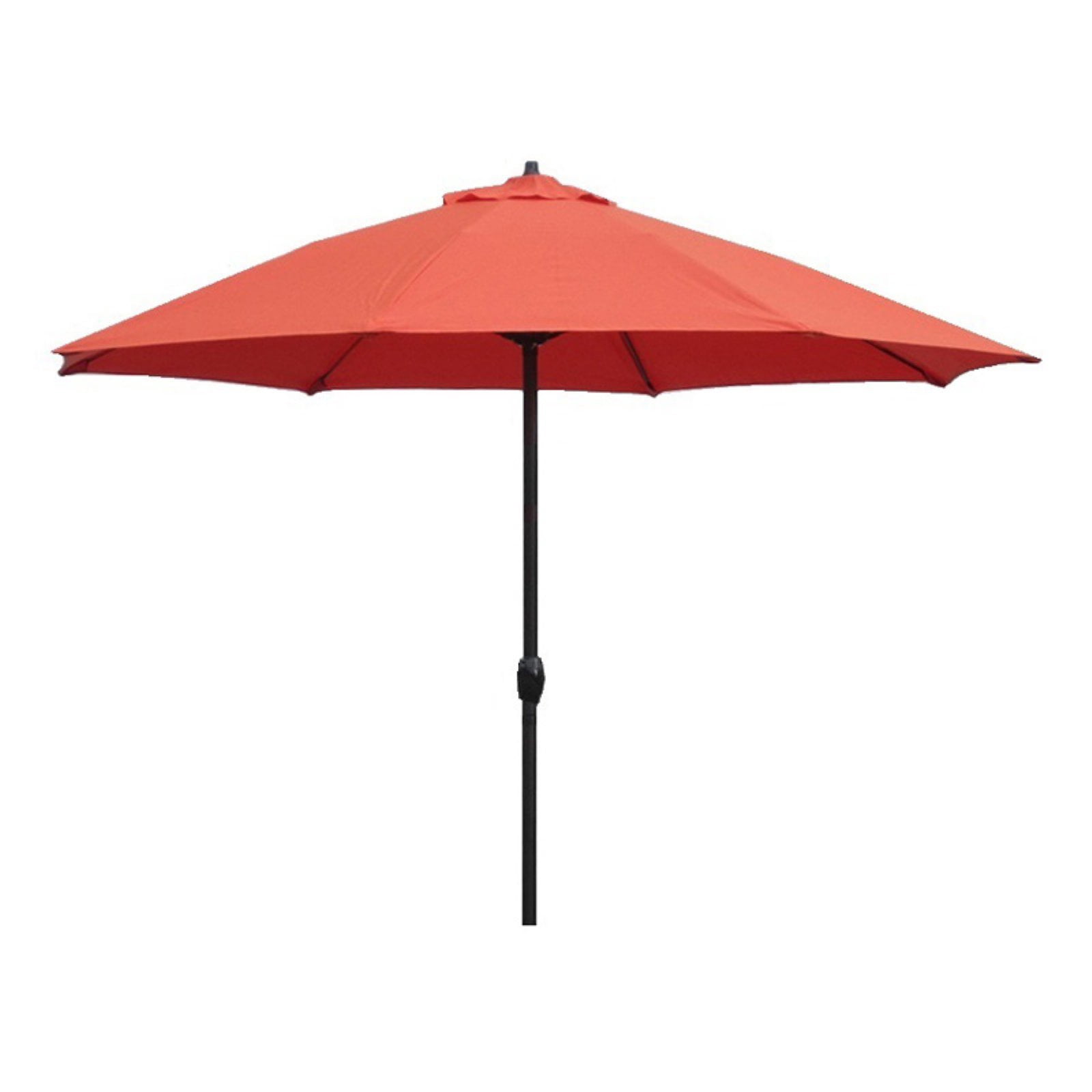 Lauren And Company 9 Tuscan Orange Sunset Aluminum Patio Umbrella Walmart Com Walmart Com