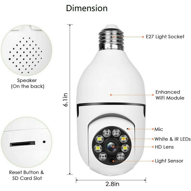 camera flood light bulb