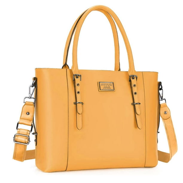 Bolsa MOSISO para portátil, piel sintética, impermeable, para mujer, 17.3 pulgadas