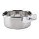 thumbnail image 2 of Comedero para pájaros de acero inoxidable, suministros para pájaros roedores, caja de comida para actividades, taza de agua, taza de comida para pájaros, 2 of 7