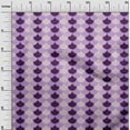 thumbnail image 2 of oneOone Cotton Jersey Purple Fabric Scales Geometric Quilting Supplies Print Sewing Fabric By The Yard 58 Inch Wide, 2 of 4