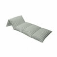 thumbnail image 4 of Abstract Floor Pillow Lounger Cover, Ornamental Celebration Party Star Drawings Repetitive Geometric Details, Nap Mat Printed Fabric Case for 5 Pillows, 88" x 36", Pale Teal Pale Coffee, by Ambesonne, 4 of 5