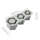 thumbnail image 5 of Bandeja de hielo reutilizable con tapa | Moldes de hielo de 3 cilindros huecos para cubitos grandes de fusión lenta | Silicona flexible de grado alimenticio | Ideal para whisky, cócteles, tazas de, 5 of 5